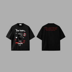 CREST COLLECTION BLACK TEE