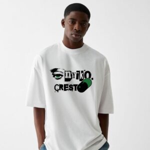 CREST DE-VINE BLACK TEE