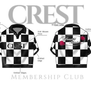 CREST BEAUTIFUL MISTAKES KNITT POLO