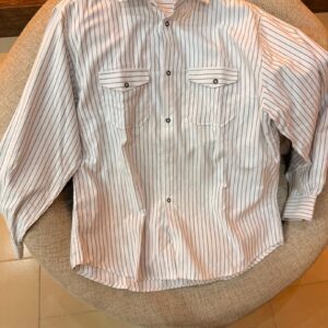 CREST STRIPPED SHIRT